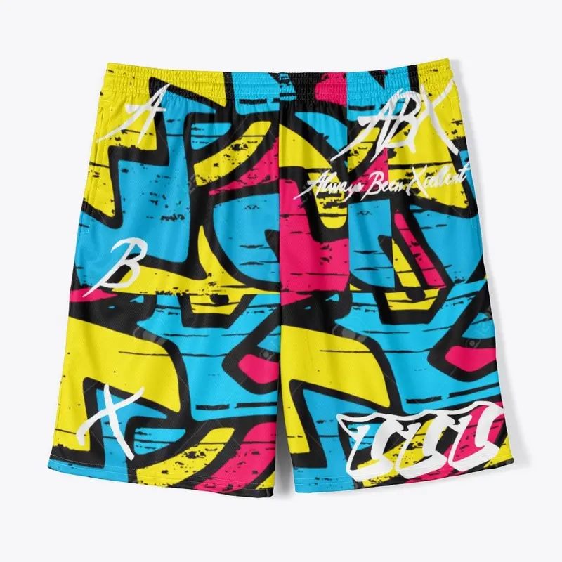 (ABX) Always Been Xcellent Trippy Shorts